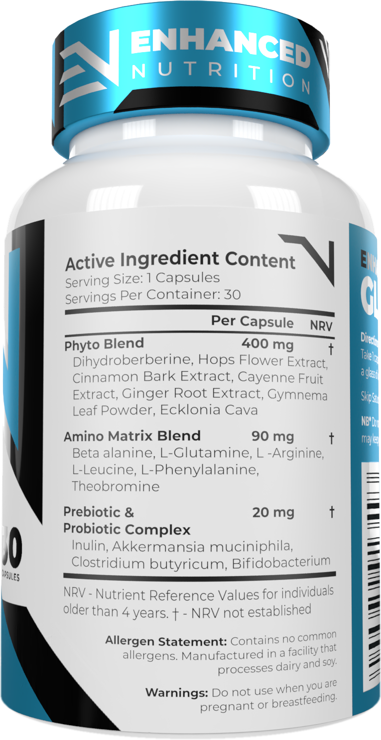 Supplement facts label