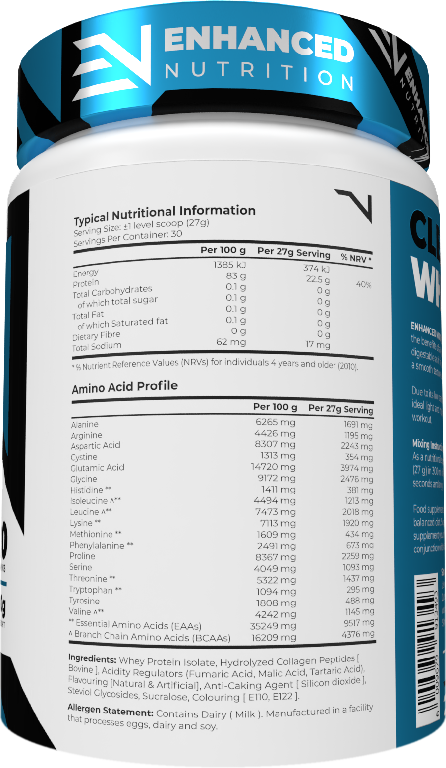 Clear Whey Protein Shake
